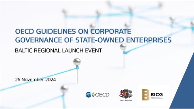 Baltic Regional Launch of the OECD Guidelines on Corporate Governance of State-Owned Enterprises