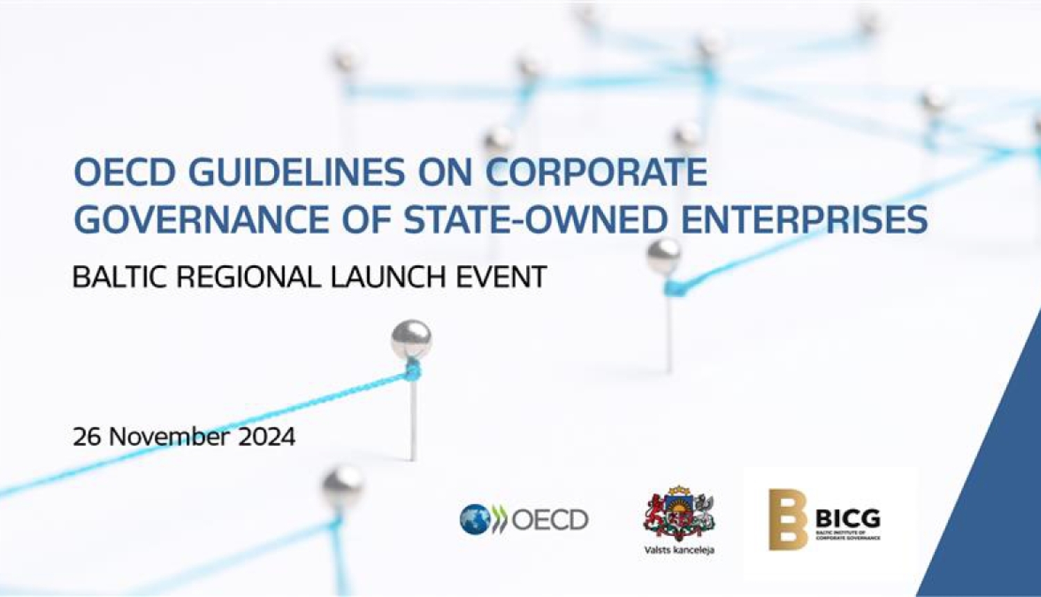 Ilgtspēja, caurspīdība un korporatīvā pārvaldība - Baltijas valstis pārrunās OECD jaunākās vadlīnijas publisku personu kapitālsabiedrībām